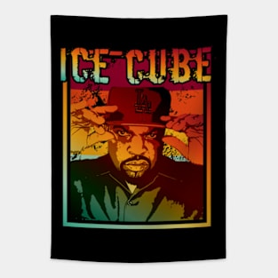 Ice cube | retro Tapestry