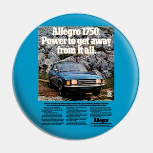 AUSTIN ALLEGRO - advert Pin