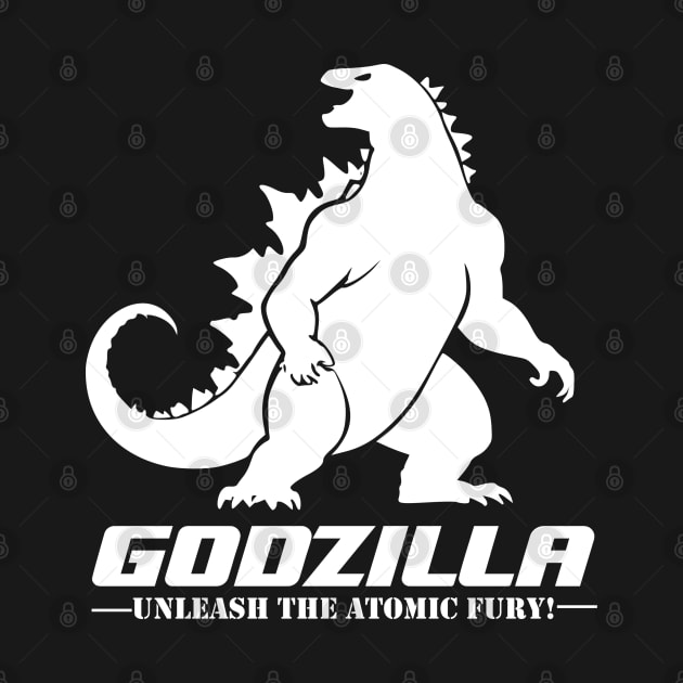Godzilla unleash the atomic fury by AOAOCreation