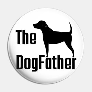 dogfather Dachshund Pin