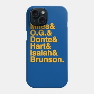 New York Basketball Phone Case