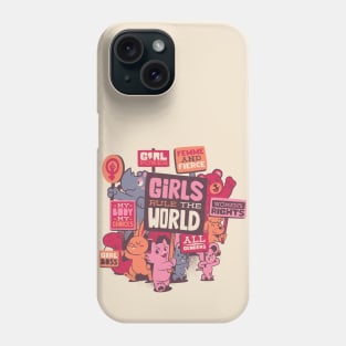 Girl Power Feminist Classic by Tobe Fonseca Phone Case