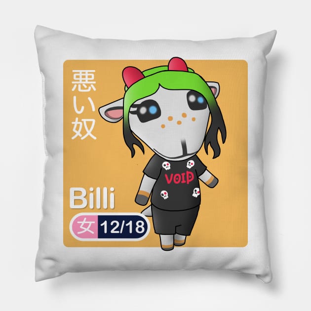 Billi Goat Pillow by Riki Prosper