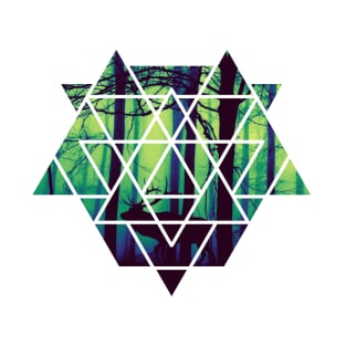 Triangle of Misty Forest T-Shirt