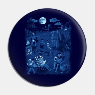 A Night at the Beach Pin