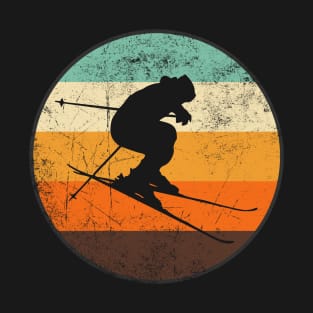 Classic Skier - Skiing Lovers T-Shirt
