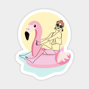 Flamingo Magnet