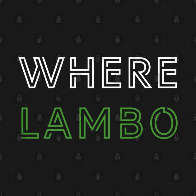 Where Lambo by kucingtertawa