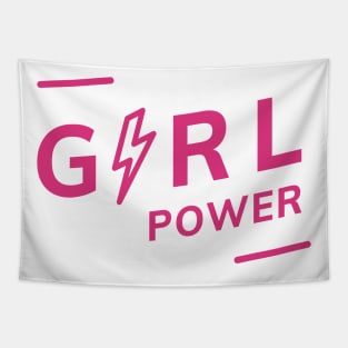 girl power inline Tapestry