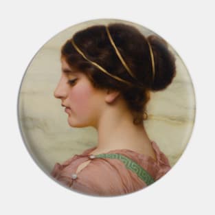 Marcella by John William Godward Pin