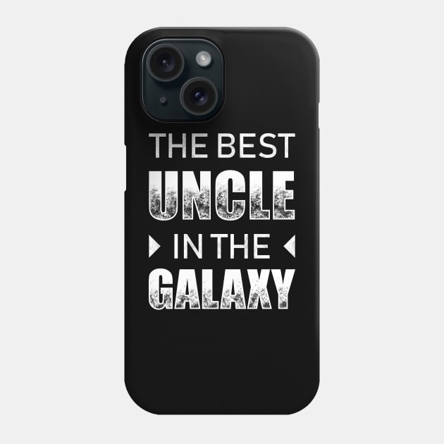 The Best Uncle In The Galaxy Phone Case by TeeMaruf