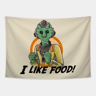 Neeku—I Like Food! Tapestry