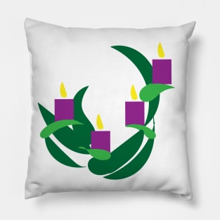 Advent Candles Pillow