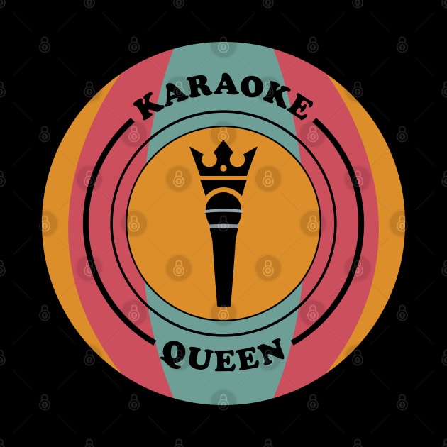 Karaoke Queen Loves Singing by MonkeyBusiness