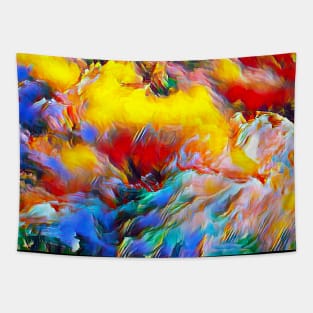 New Colorful Circle Shaped Tapestry