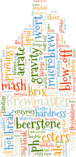 Brewmaster T-Shirt with 100+ Beer Terms for Home Brewers Magnet