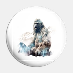 Big Foot Design Pin