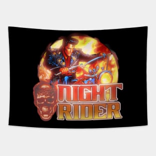 Night Rider Tapestry