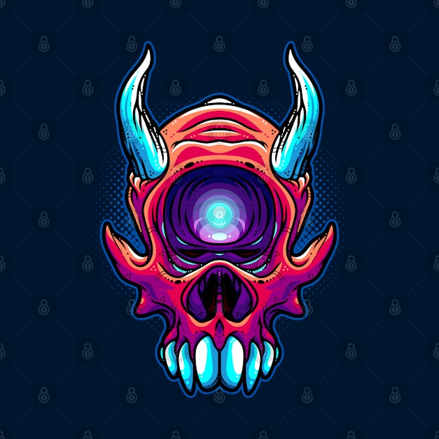 Cy Skull by ArtisticDyslexia