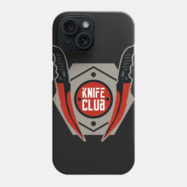 CSGO Knife Club - Flip Knife Phone Case by pixeptional