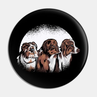 Australian Shepherd Dog Pin