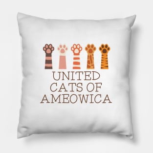 United Cats Of Ameowica - Cat Pillow