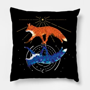 In Between Worlds Pillow