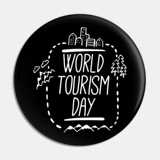 World Tourism Day Travel Cities & Mountains In Vacations Pin