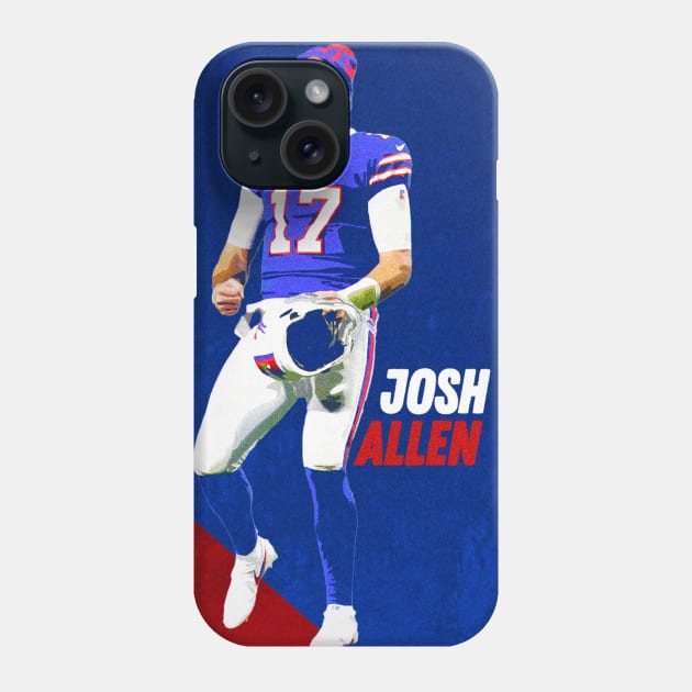 Josh Allen Buffalo Bills Phone Case by VictorVV