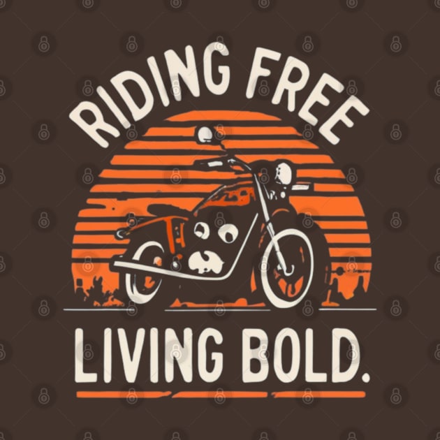 Riding Free Living Bold by masksutopia