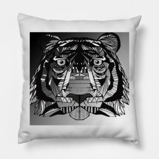 Tiger Mono Pillow