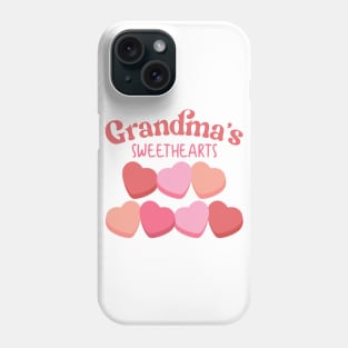 Grandmas Sweethearts Valentines Day Phone Case