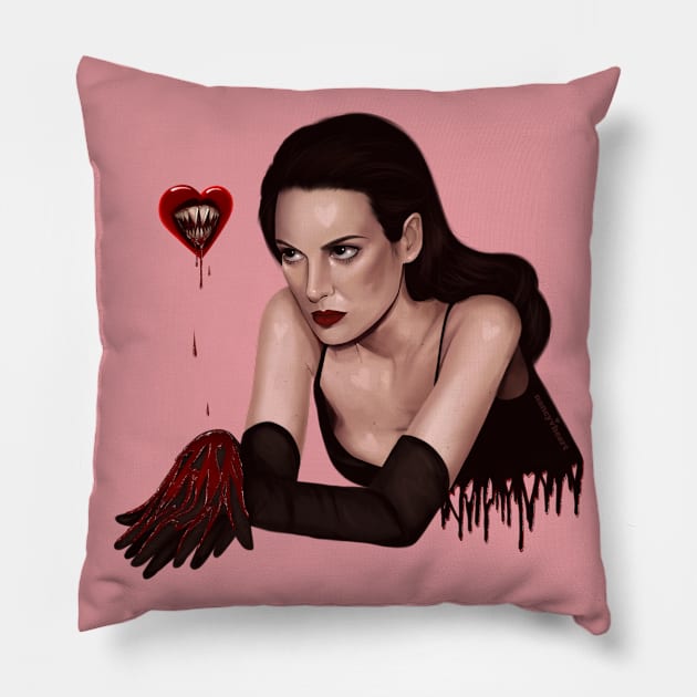 Winona Strange Heart Pillow by Nancyvheart 