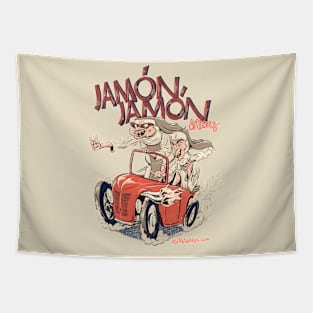 Jamon Jamon Sisters Tapestry