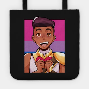 Bow Bisexual Flag Tote