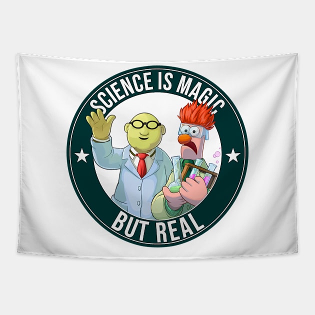 Muppets Science Retro Tapestry by cInox