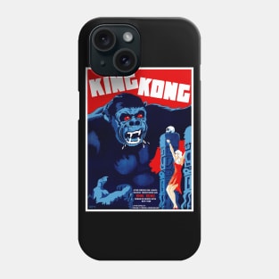 Vintage King Kong Poster Phone Case