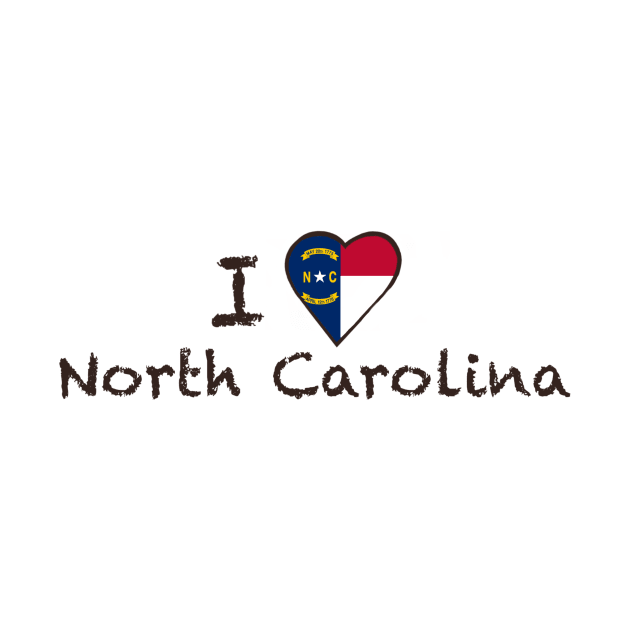 I Love North Carolina by JellyFish92