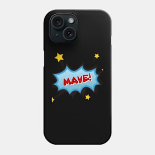 Mave Deltzer Comic Book Style Phone Case