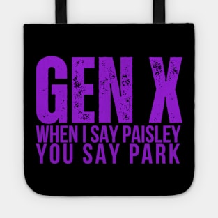 GEN X When I Say Paisley You Say Park Tote