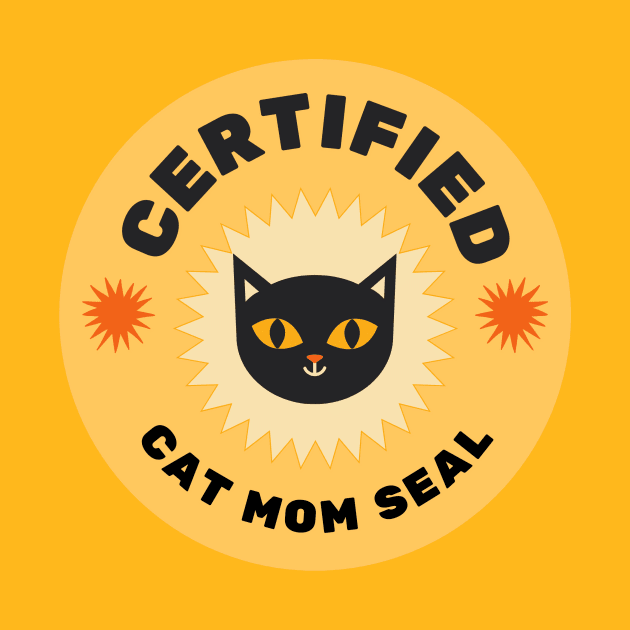 Certified Cat Mom Seal by Store test