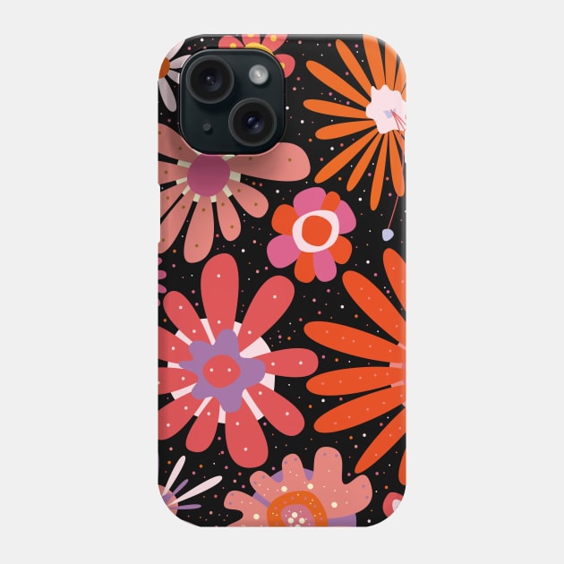 Floral pattern - beautiful floral design - floral illustration Phone Case by Boogosh