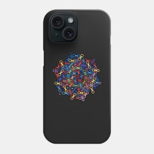 Colorfully Cycle Chains Phone Case