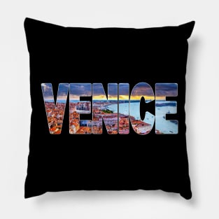 VENICE - Italy Aerial View Pillow