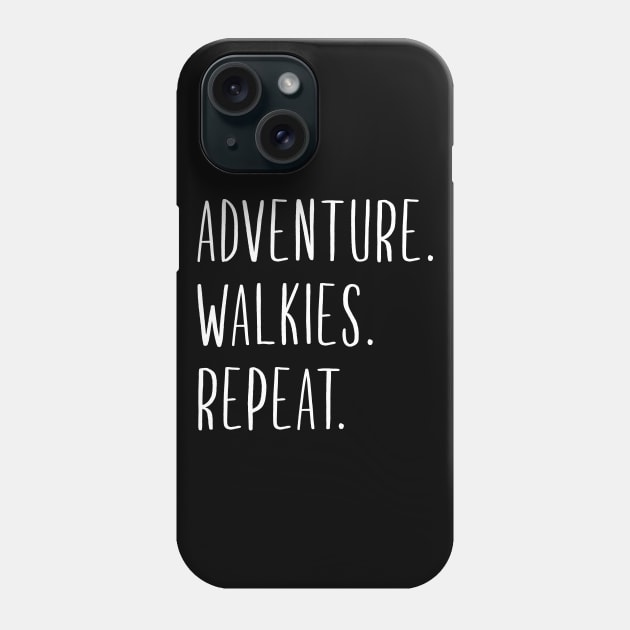 Adventure Walkies Repeat Phone Case by sunima