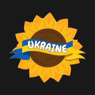 Sunflower Ukraine, Ukraine, Ukraine flag, heart is breaking, I stand with Ukraine, Ukraine sunflower T-Shirt