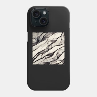 Marble style pattern art 49 regular grid Phone Case