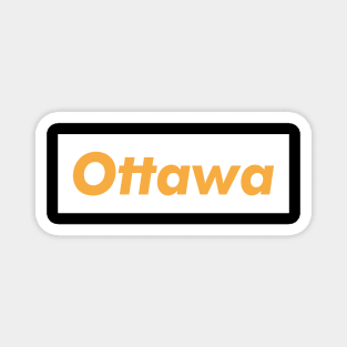 Ottawa Meat Brown Magnet