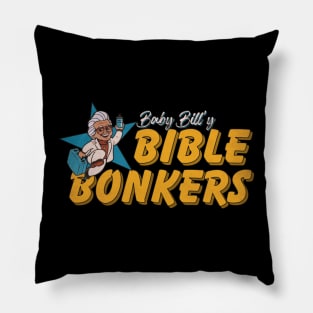 Baby Billy's Bible Bonkers Original Aesthetic Tribute 〶 Pillow