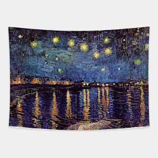 Starry Night Over the Rhone by Vincent van Gogh Tapestry